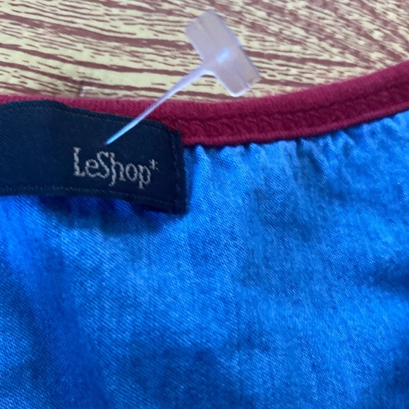 *HP* LeShop, red and white striped T-Shirt- Dress, S - Picture 14 of 16